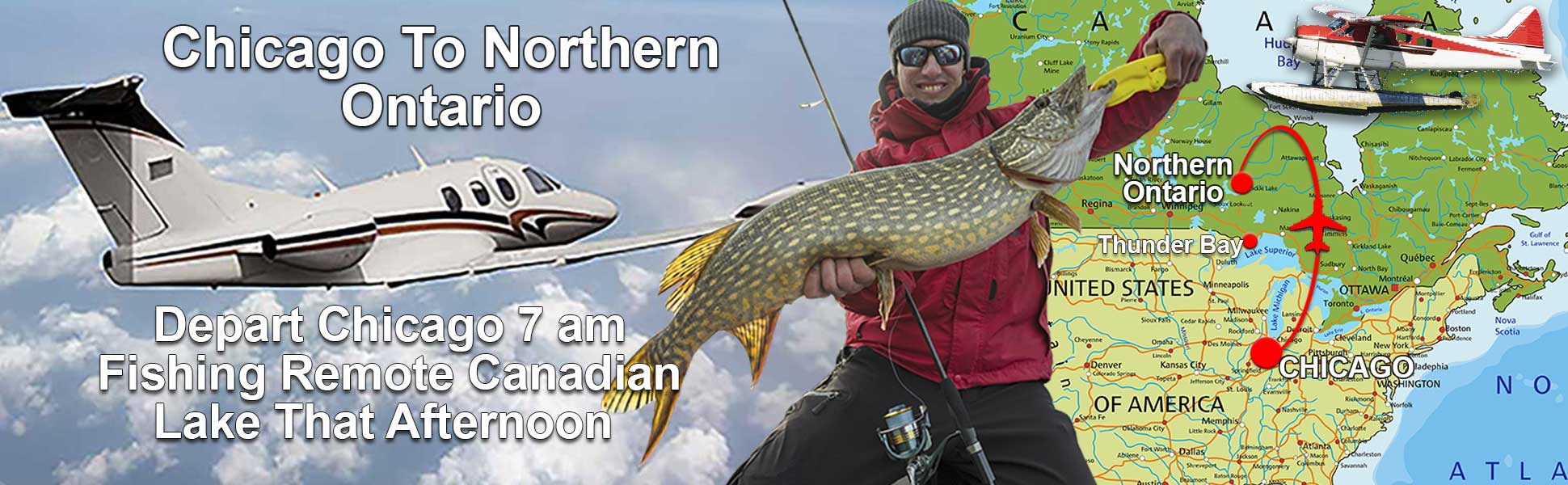 Fly From Chicago Canadian fishing